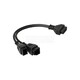 CÂBLE DE DIAGNOSTIC POUR FIAT, CONNECTEUR MODULE SGW